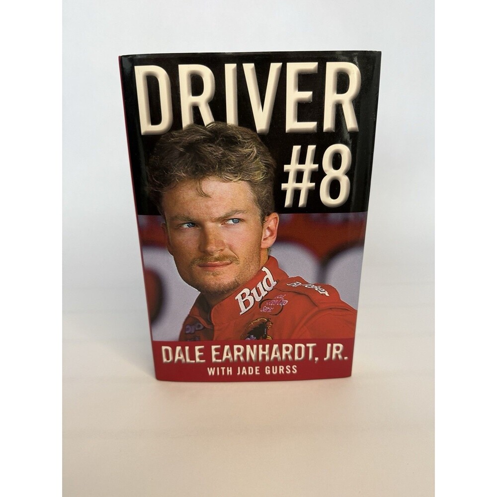Driver #8 Dale Earnhardt Jr Hardcover NASCAR Memoir Racing Book